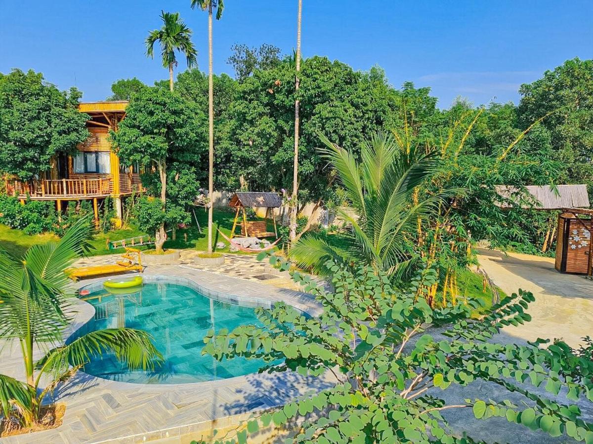 Little Bee House Otel Trai Vang Dış mekan fotoğraf