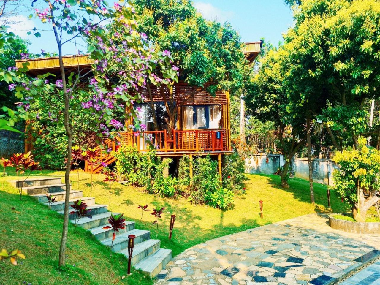 Little Bee House Otel Trai Vang Dış mekan fotoğraf